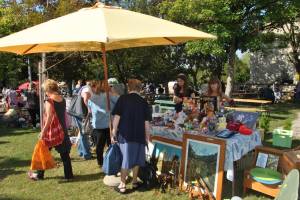 Un stand — Le stand d'un des membres du FLEP